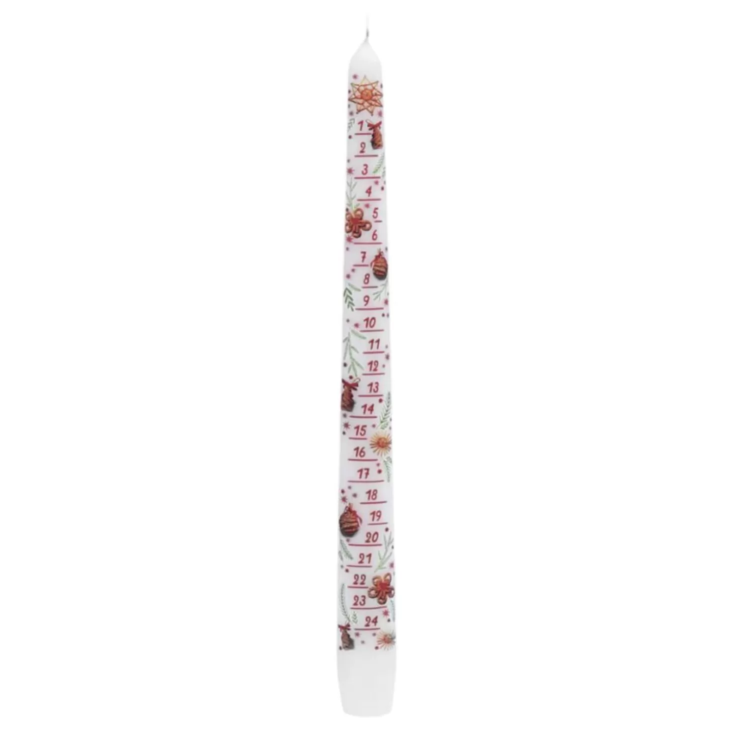* Advent Decorations & Calendars>Advent Calendar Candle White