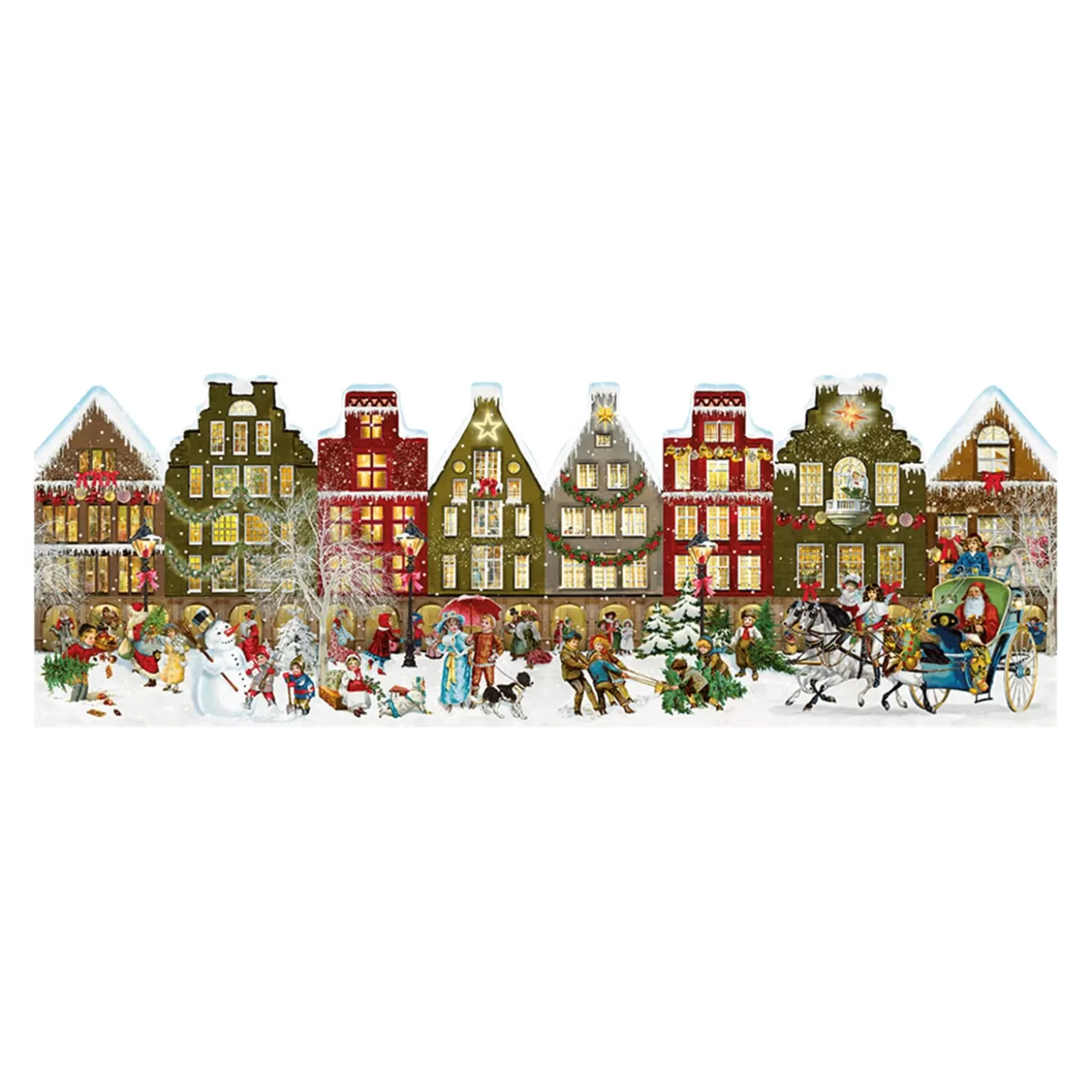 * Advent Decorations & Calendars>Advent Calendar "Victorian Street"