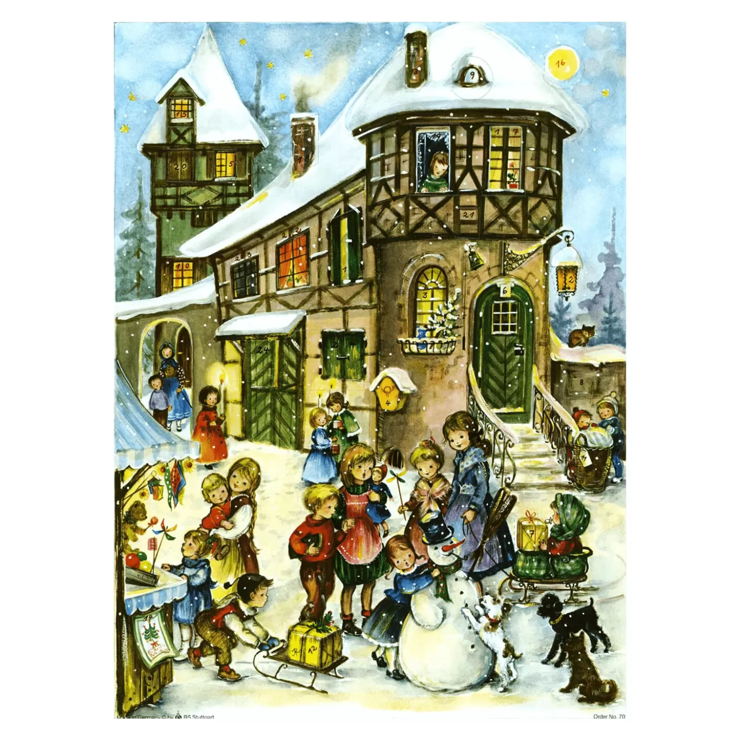 * Advent Decorations & Calendars>Advent Calendar "Winter Fun"
