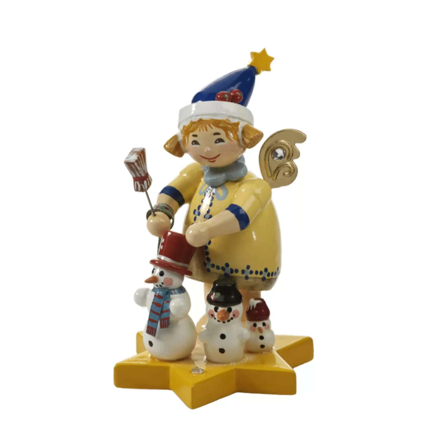 * Kathe's Original Figurines>Annual Angel 2011 "Snowman Parade"