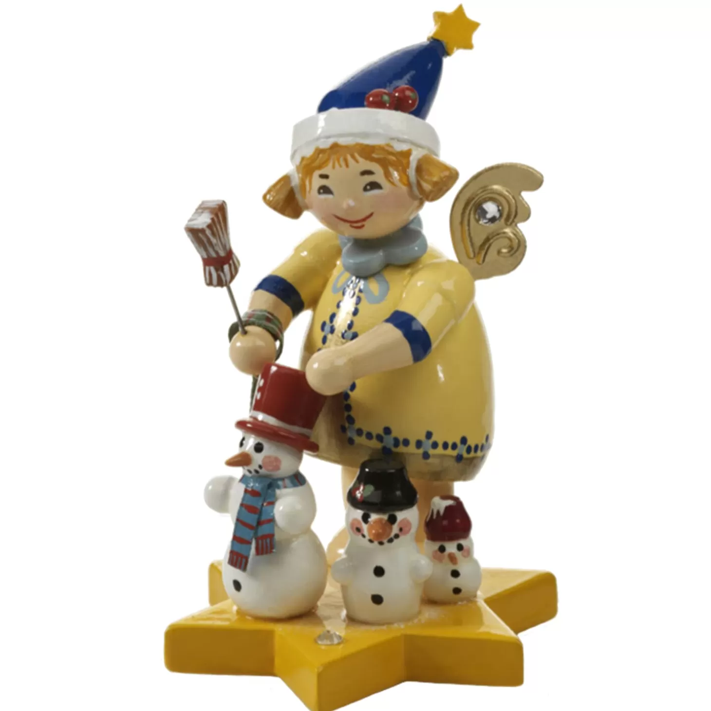 * Kathe's Original Figurines>Annual Angel 2011 "Snowman Parade"