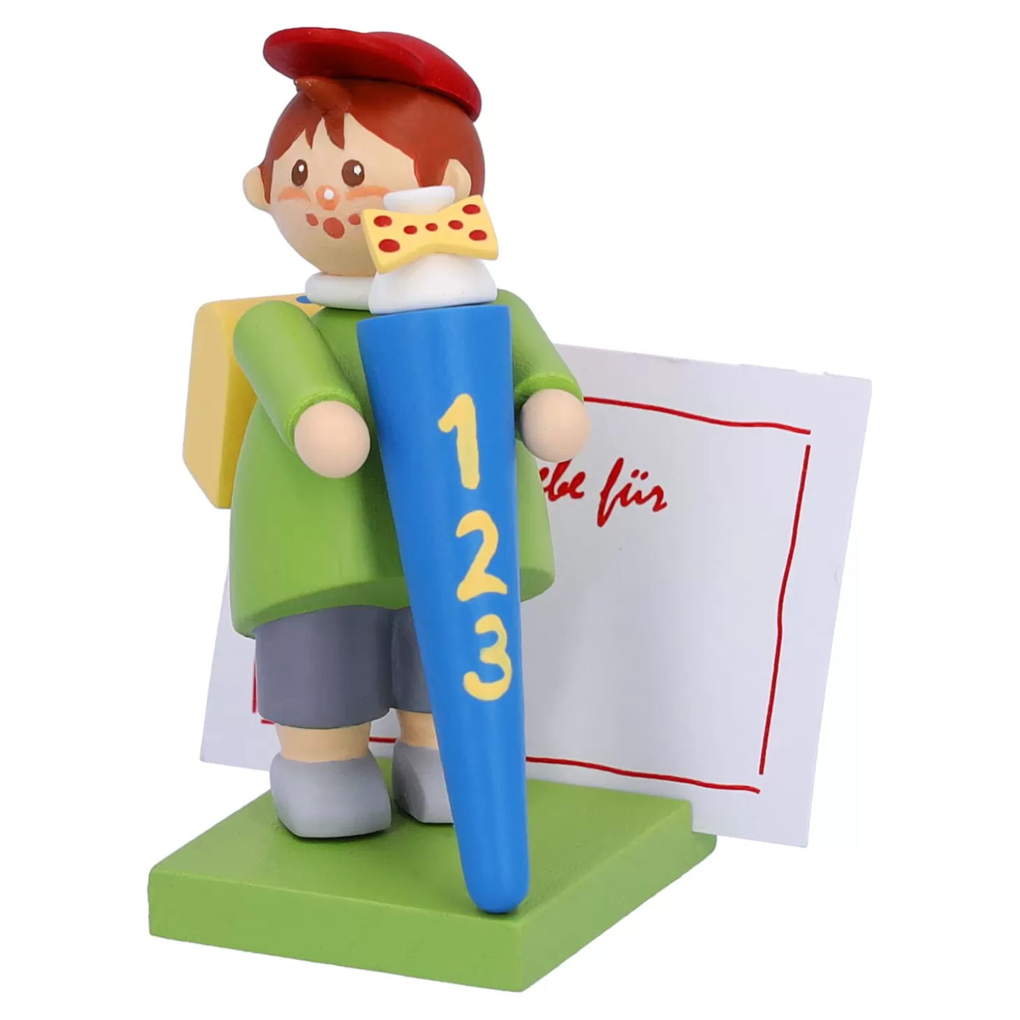 * Kathe's Original Figurines>Boy‘S First Day Of School