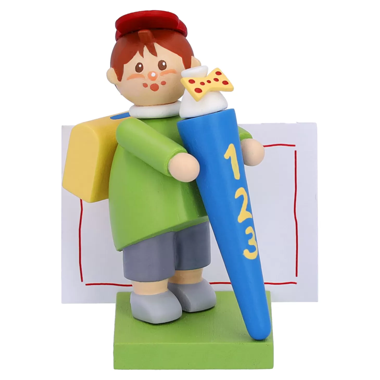 * Kathe's Original Figurines>Boy‘S First Day Of School