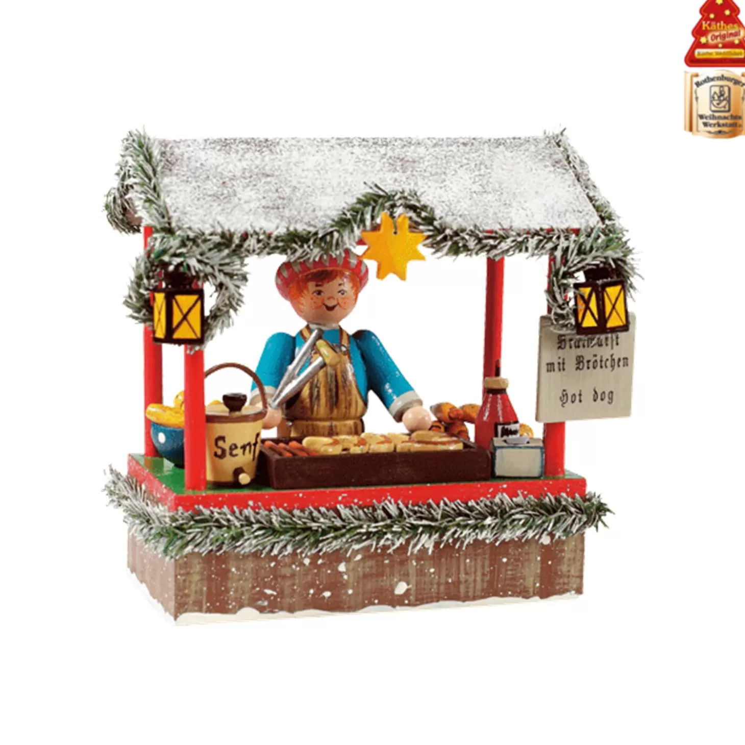 * Kathe's Original Figurines>Bratwurst Seller