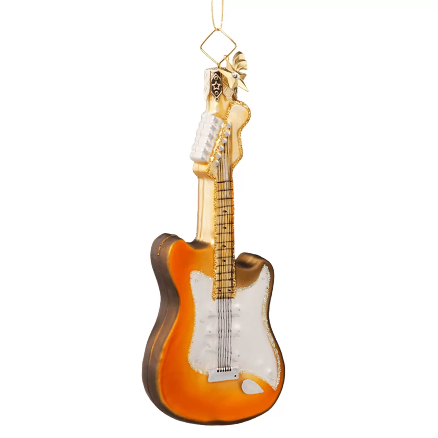 Poesie in Glas Glass Tree Decorations>Electric Guitar