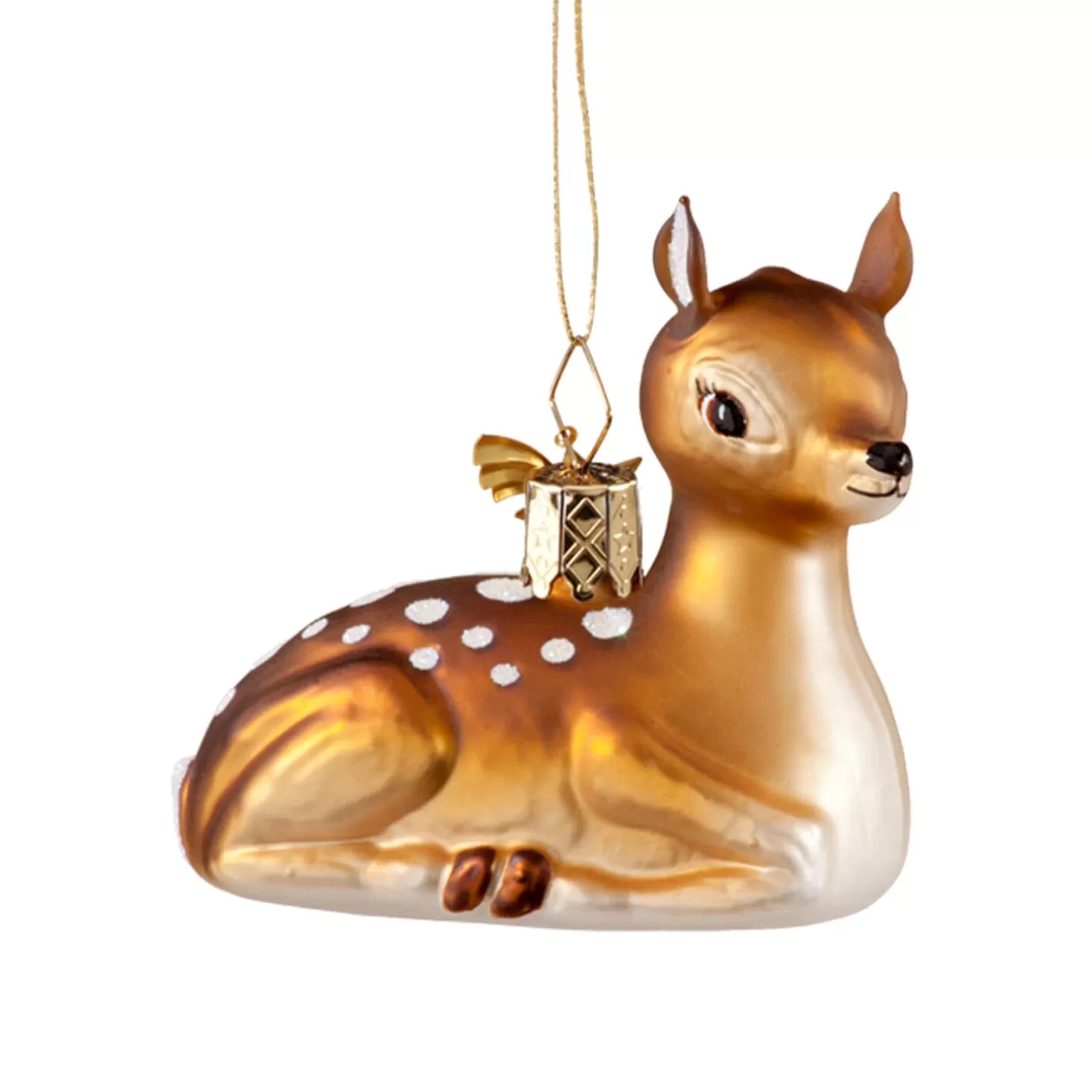Poesie in Glas Glass Tree Decorations>Fawn