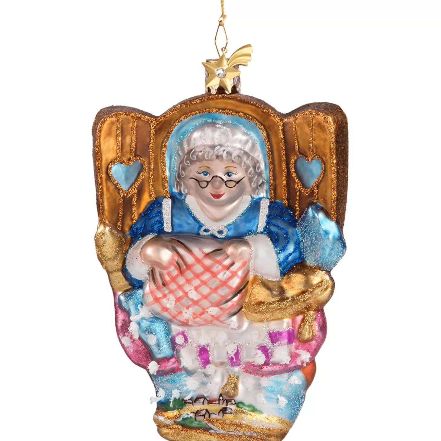 Poesie in Glas Glass Tree Decorations>Frau Holle