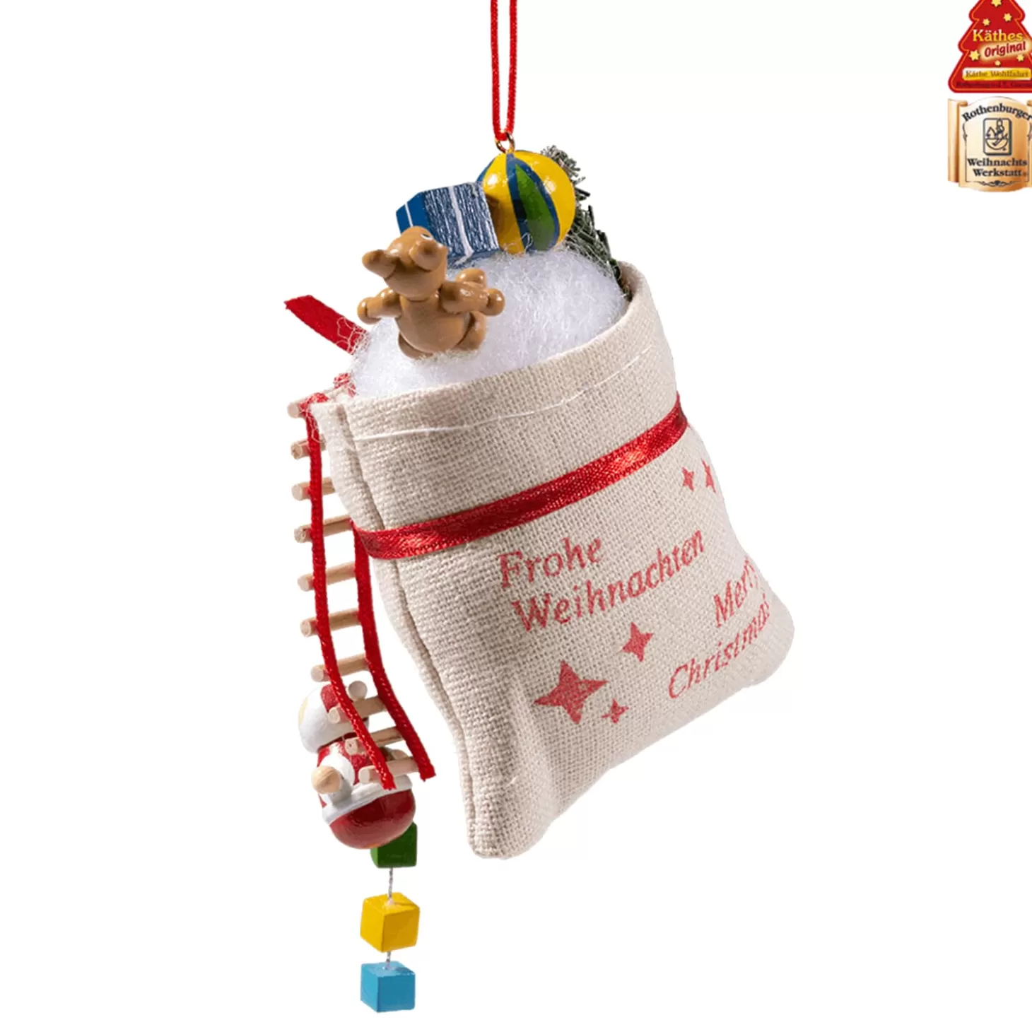 * Wood Tree Decorations>Gifts Sack