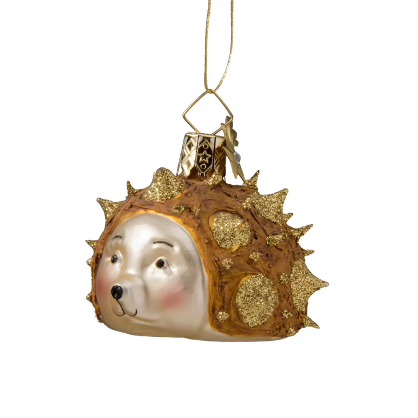 Poesie in Glas Glass Tree Decorations>Glass Ornament Hedgehog