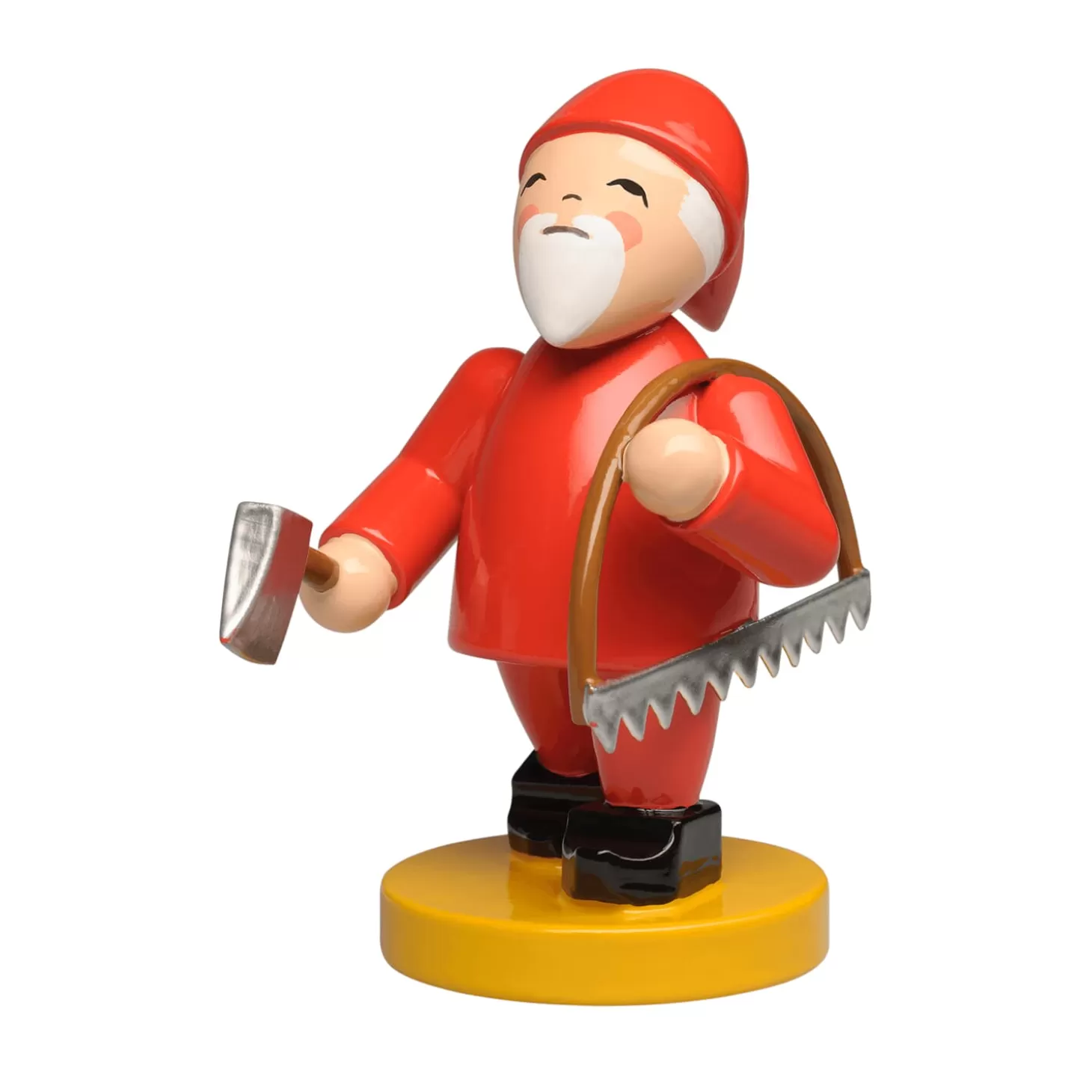 WENDT & KÜHN Wendt & Kuhn Collection>Gnome With Bow Saw And Axe