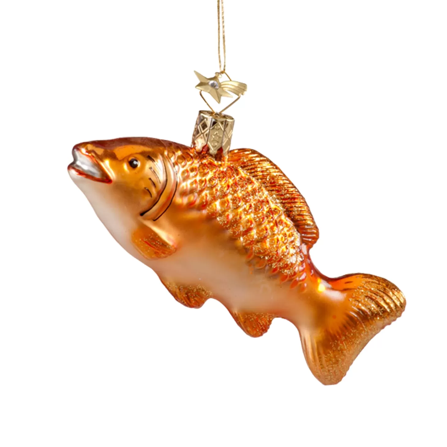 Poesie in Glas Glass Tree Decorations>Goldfish