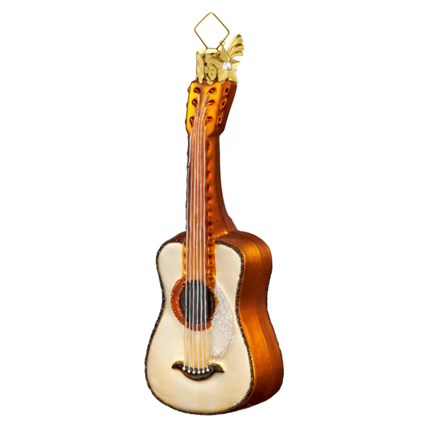 Poesie in Glas Glass Tree Decorations>Guitar