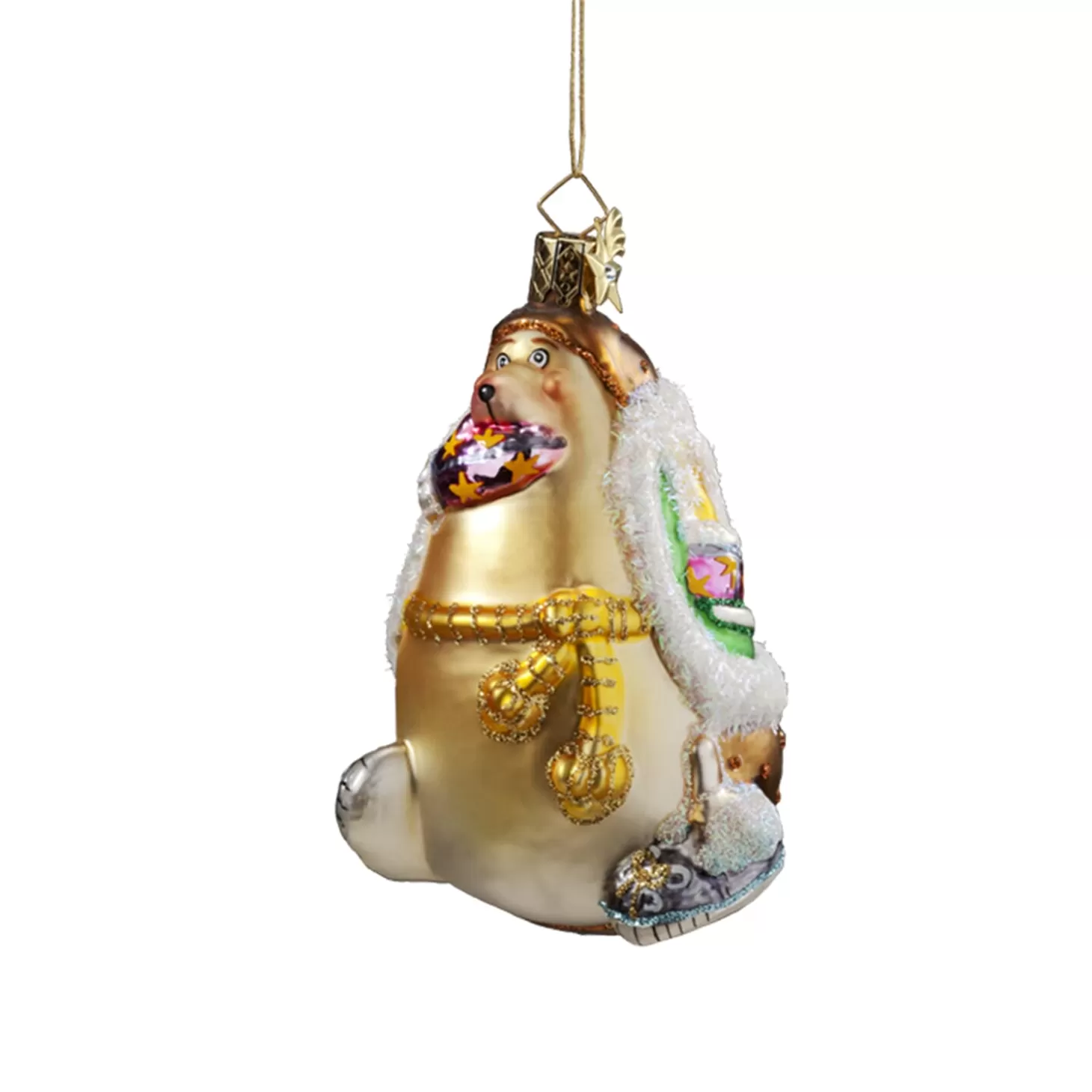 Poesie in Glas Glass Tree Decorations>Hedgehog