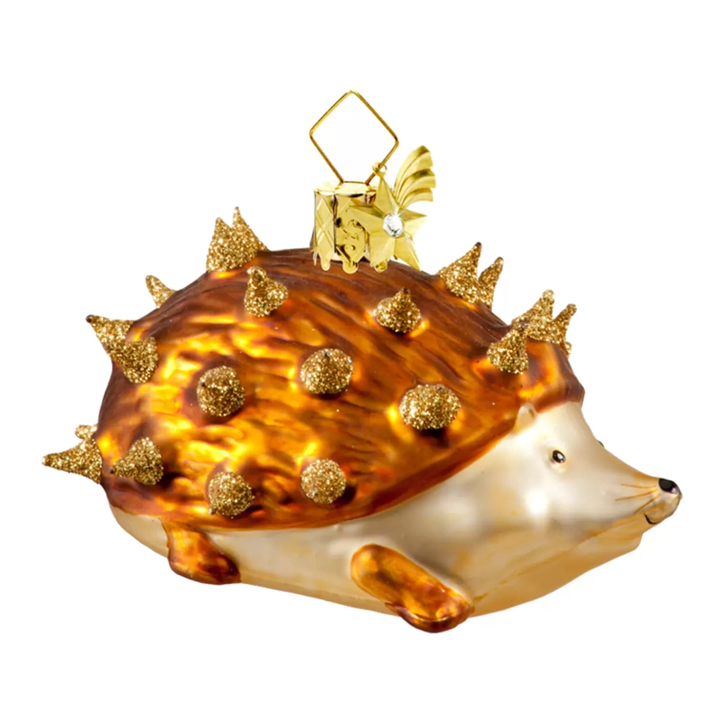 Poesie in Glas Glass Tree Decorations>Hedgehog