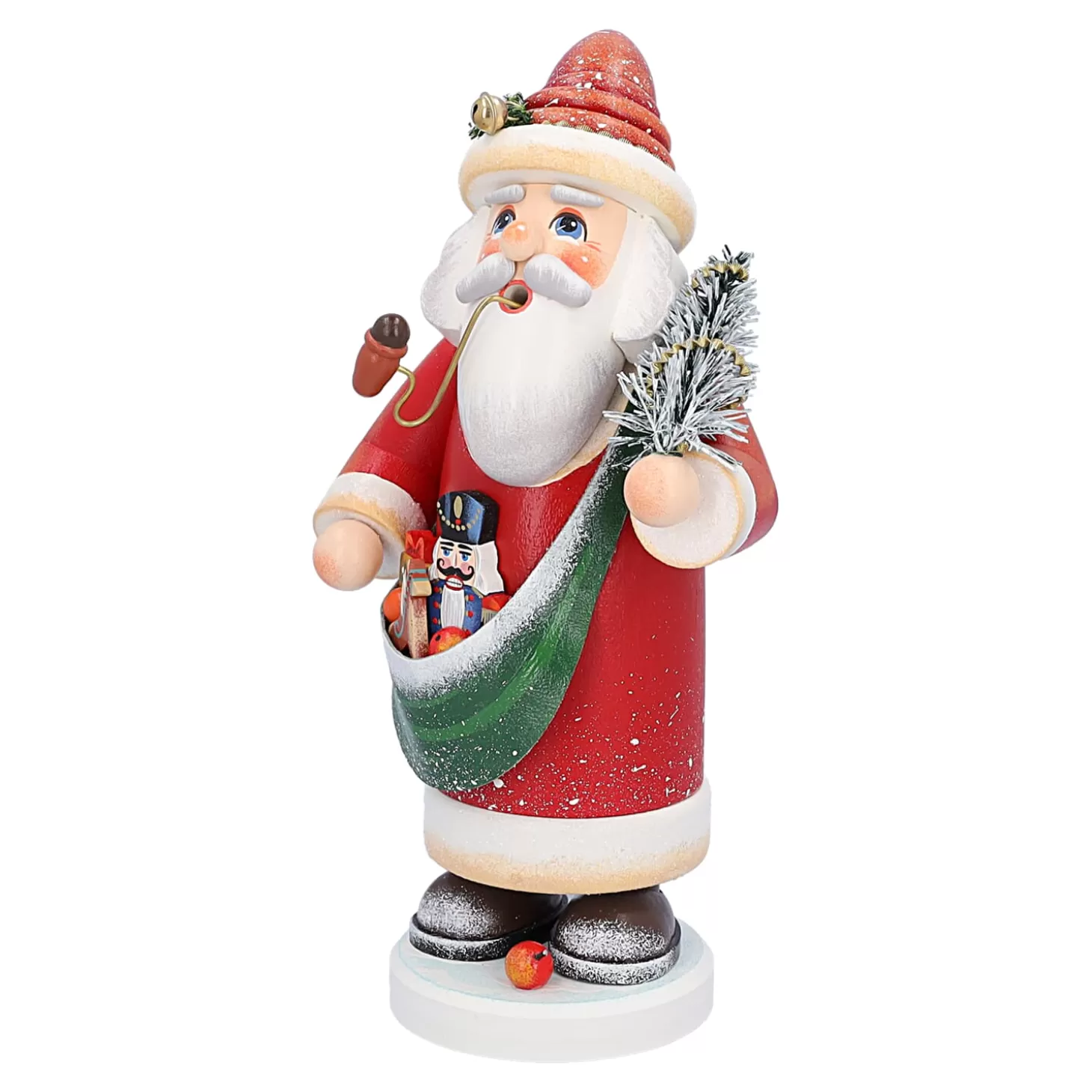 * Incense Smokers>Holzknoddl "Nostalgic Father Christmas", Incense Smoker