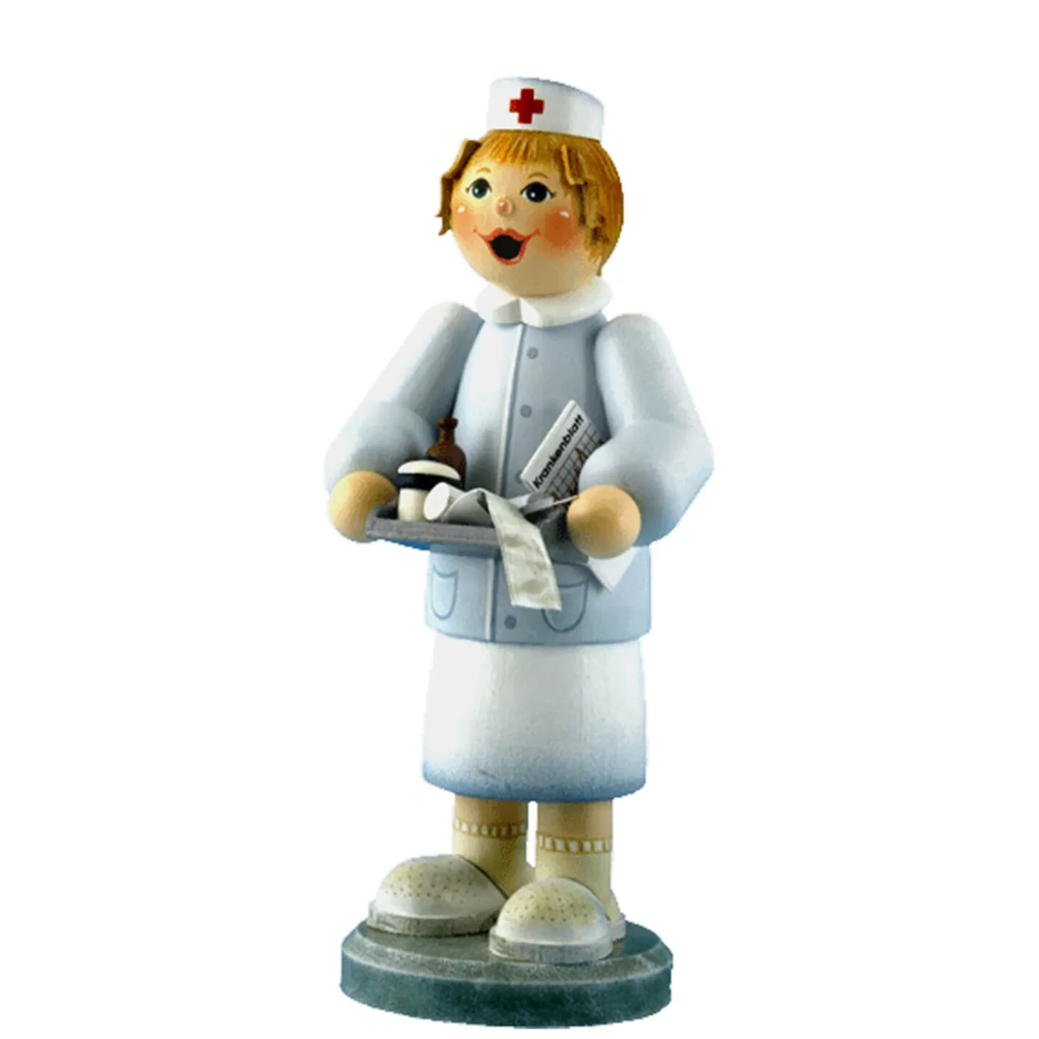 * Incense Smokers>Holzknoddl "Nurse", Incense Smoker