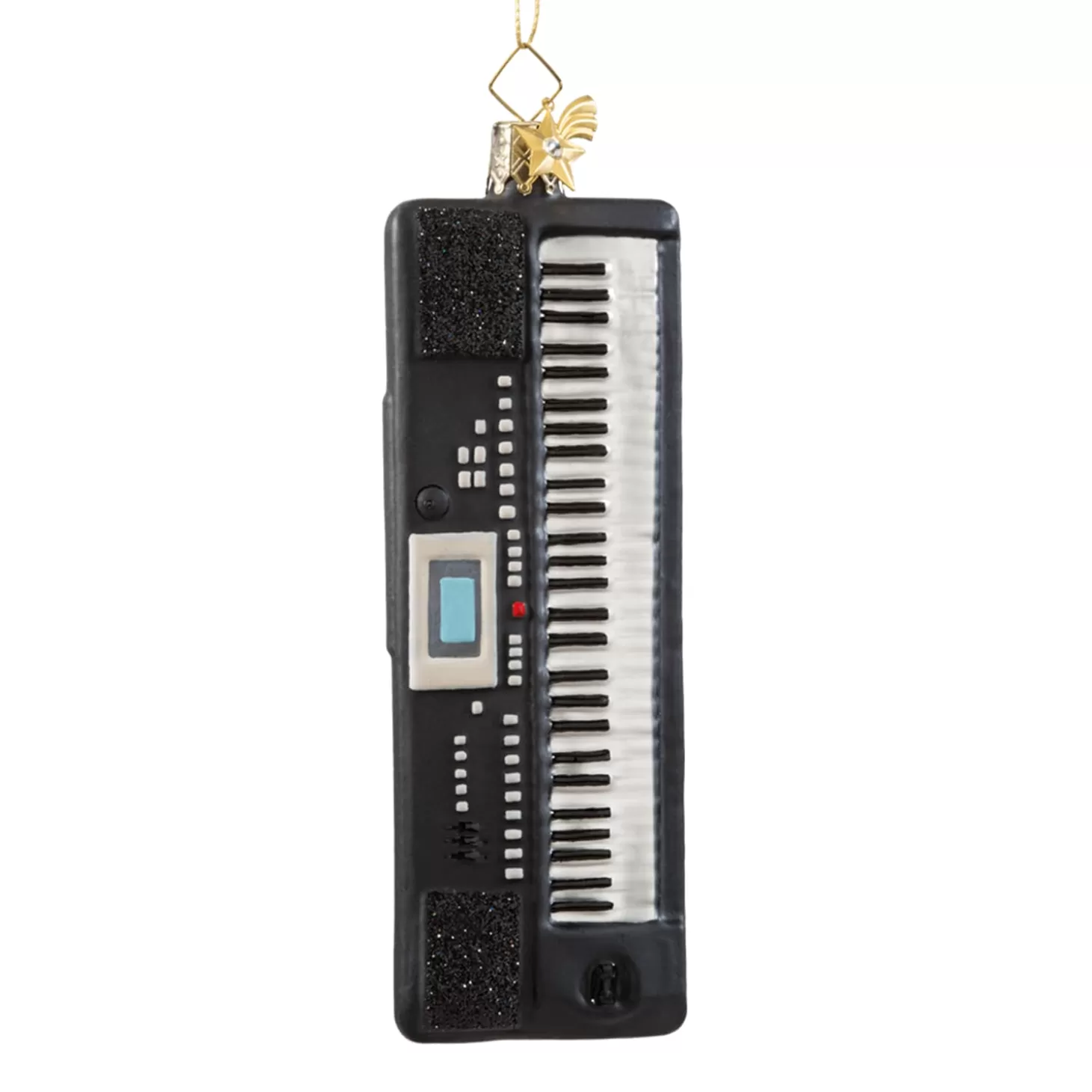 Poesie in Glas Glass Tree Decorations>Keyboard