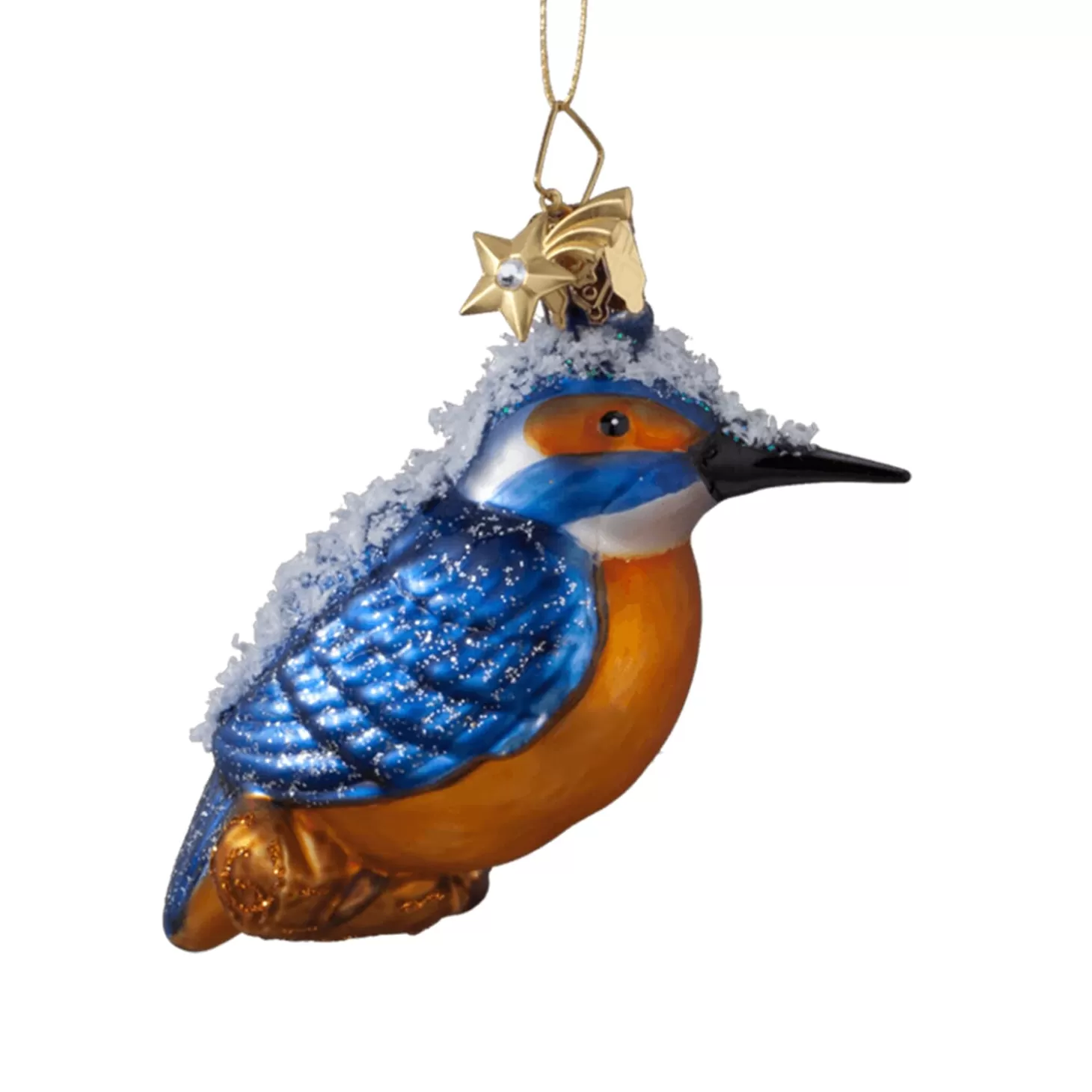 Poesie in Glas Glass Tree Decorations>Kingfisher
