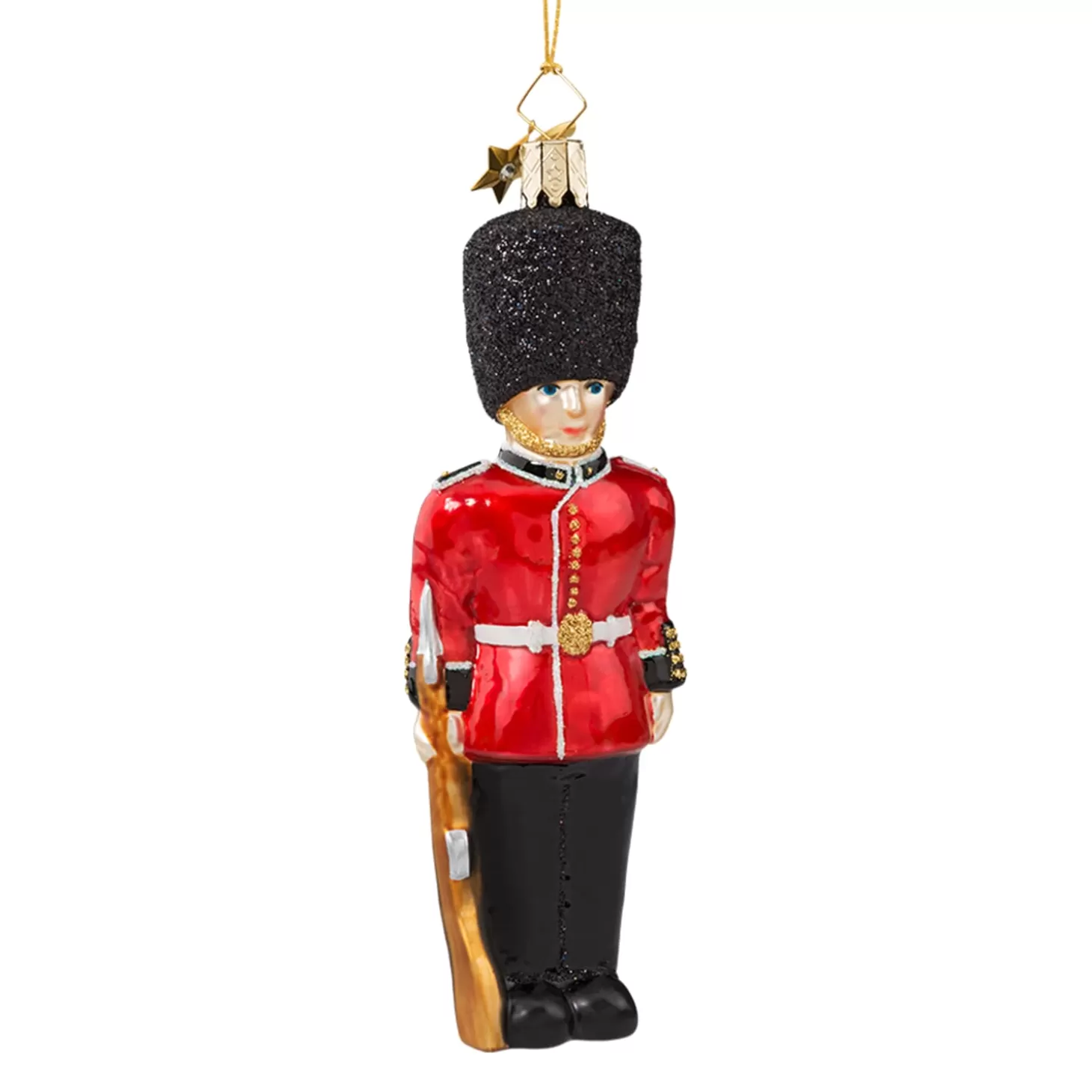 Poesie in Glas Glass Tree Decorations>London Palace Guard