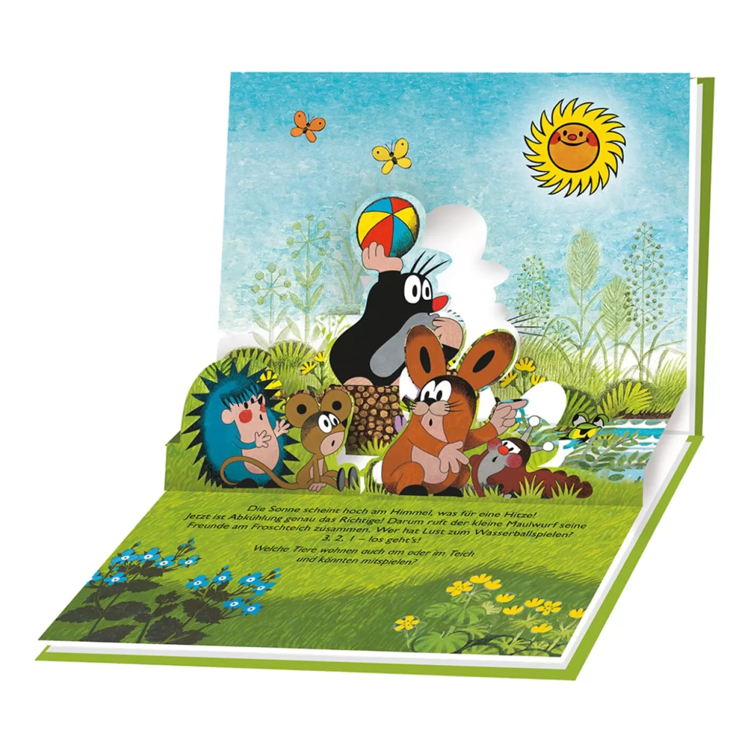 Trötsch Verlag The Little Mole "Kretek">Mini Pop Up Book Mole