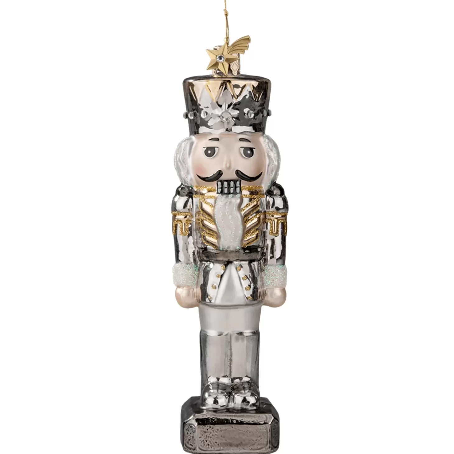 Poesie in Glas Glass Tree Decorations>Nutcracker