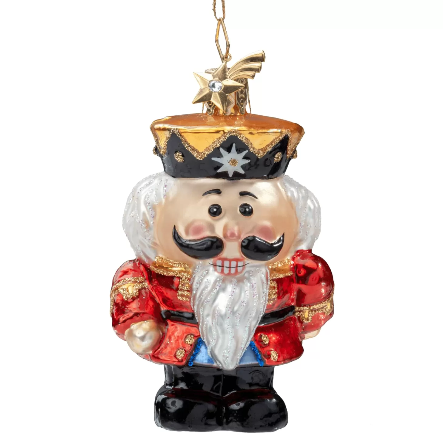 Poesie in Glas Glass Tree Decorations>Nutcracker