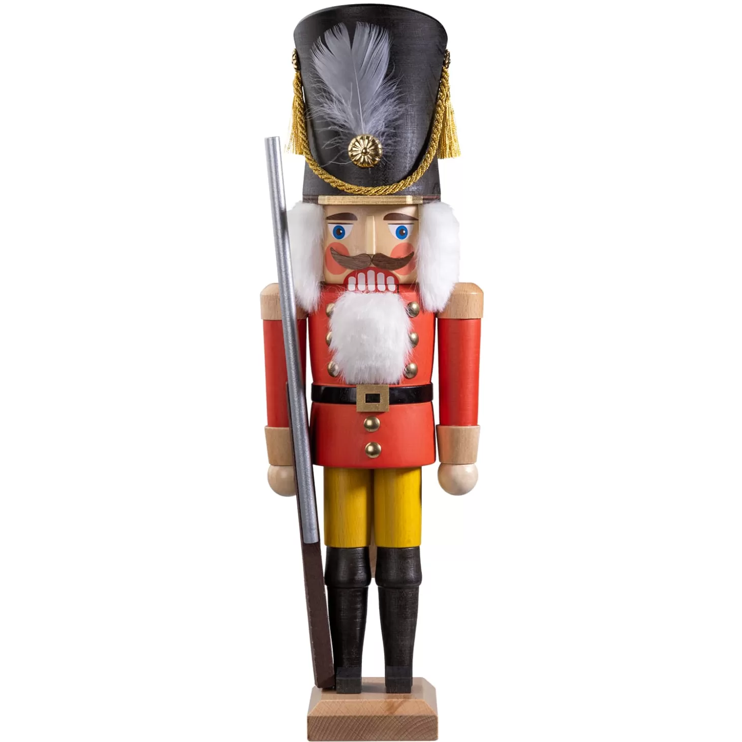 HODREWA Nutcrackers>Nutcracker "Guards Soldier", Red, 15.75 Inch