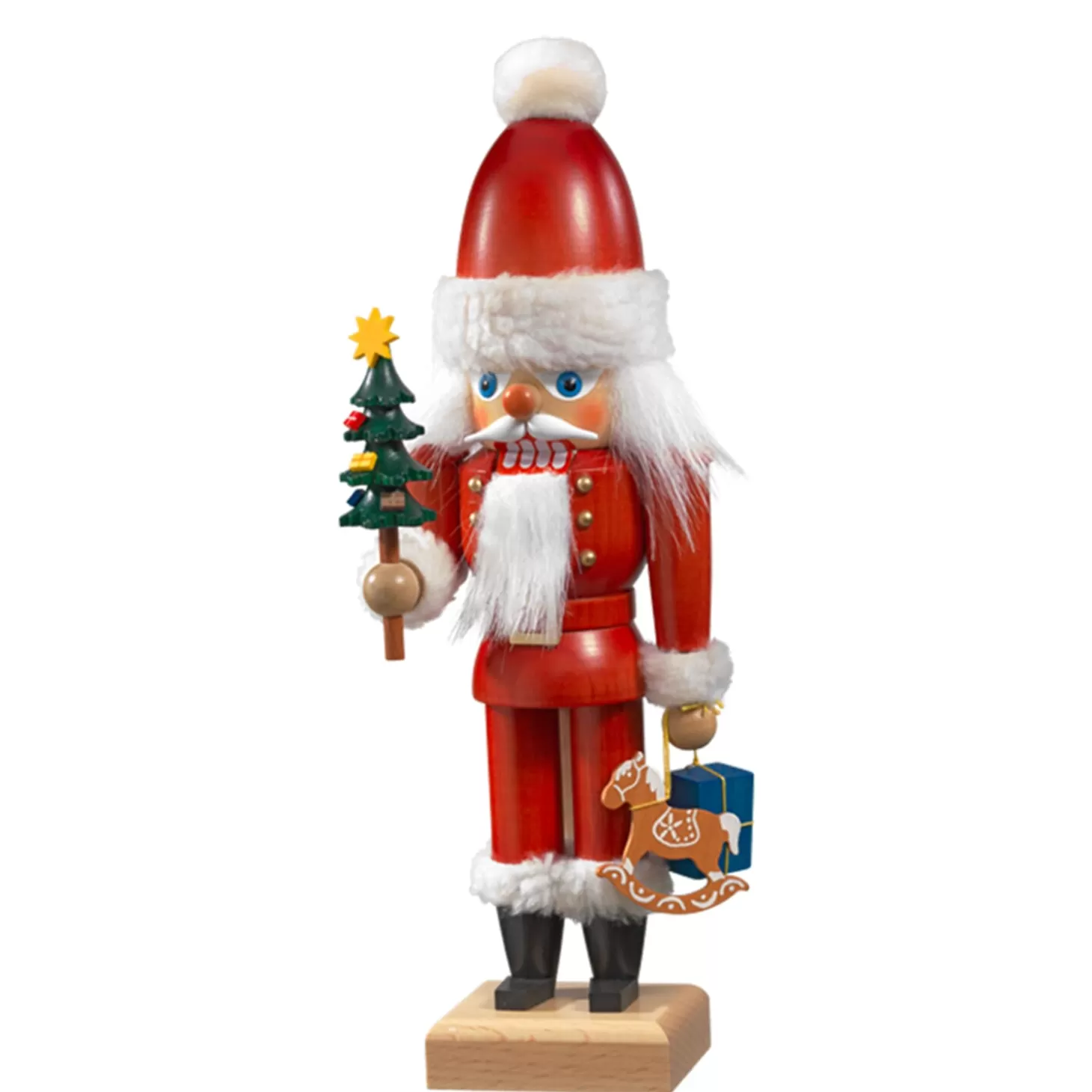 Christian ULBRICHT Nutcrackers>Nutcracker "Santa Claus" Red, 12.6Inch