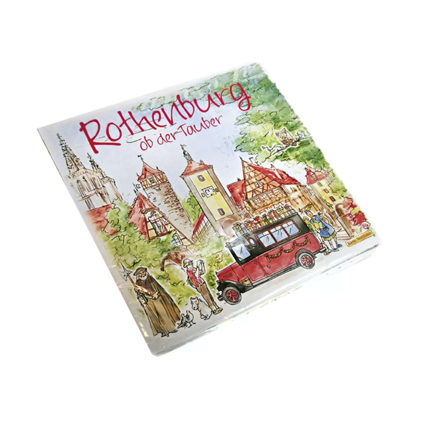 * Rothenburg Souvenirs>Paper Napkins "Rothenburg"