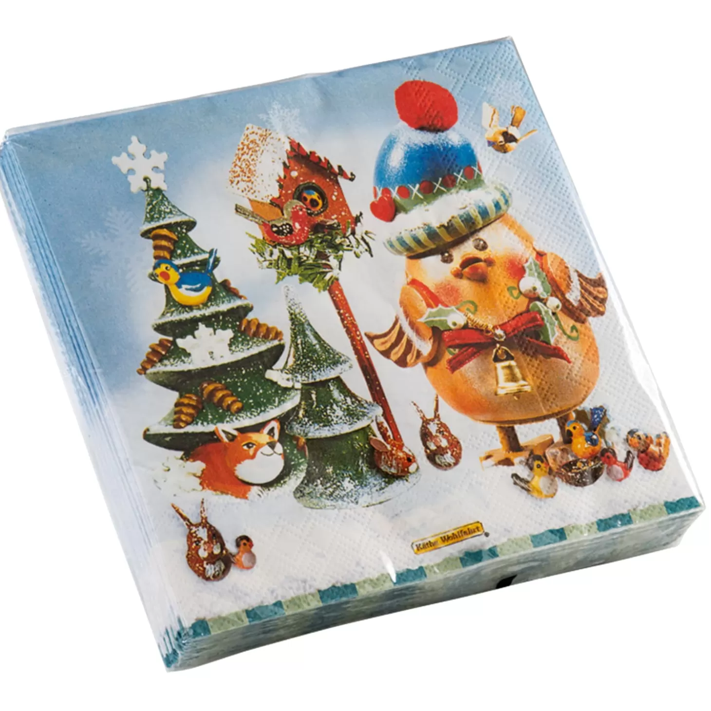 * Table Decorations>Paper Napkins "Winter Twittering"