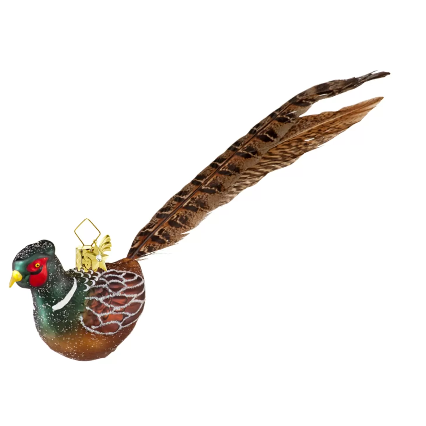 Poesie in Glas Glass Tree Decorations>Pheasant