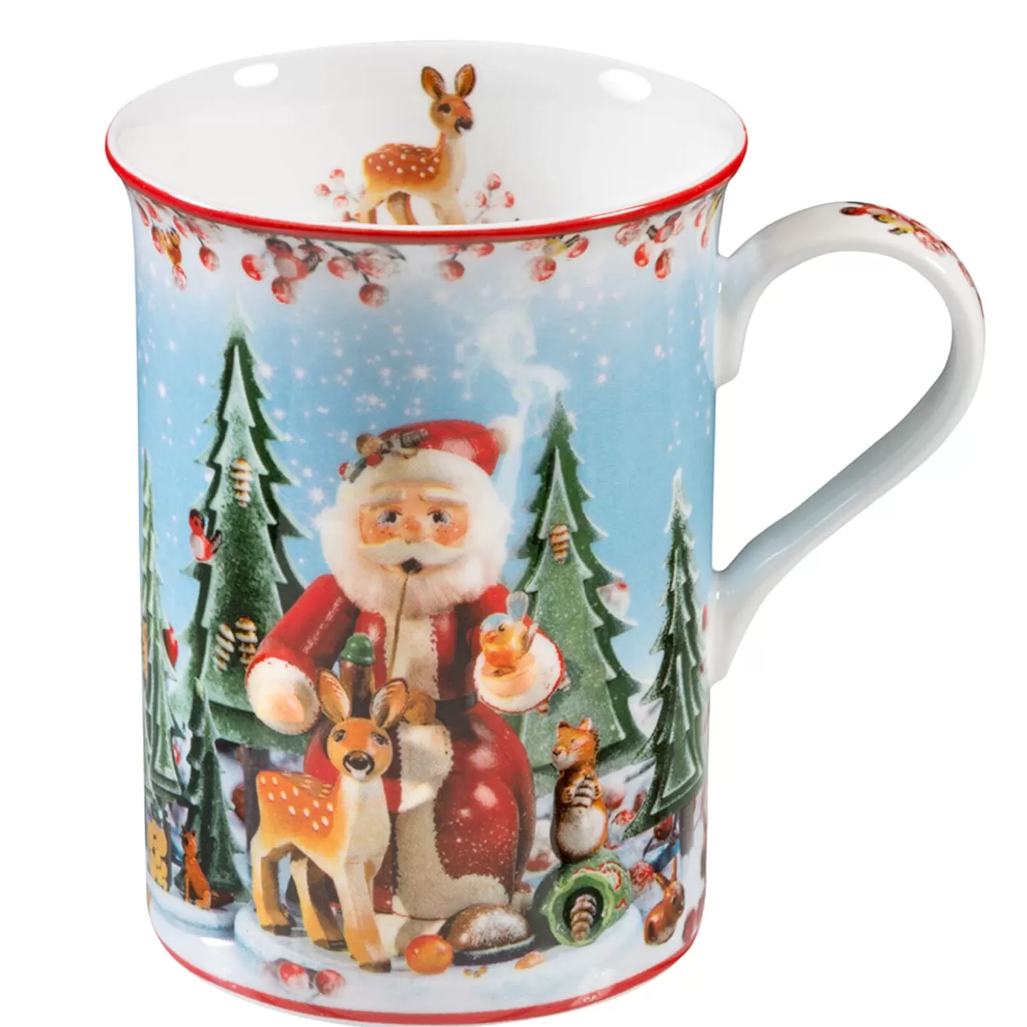 * Table Decorations>Porcelain Mug "Animal Christmas"