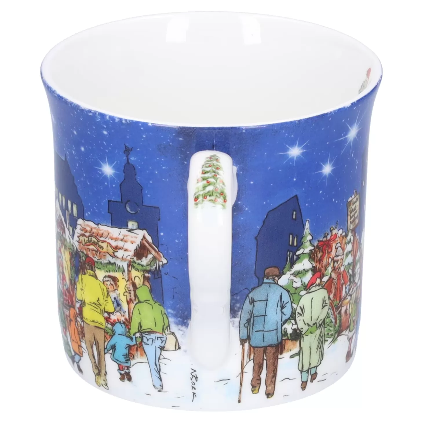* Table Decorations>Porcelain Mug "Christmas Market"