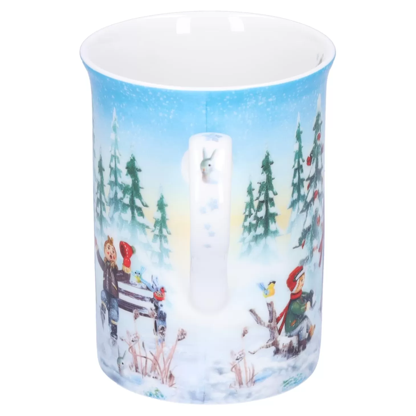 * Table Decorations>Porcelain Mug "Ice Skating"
