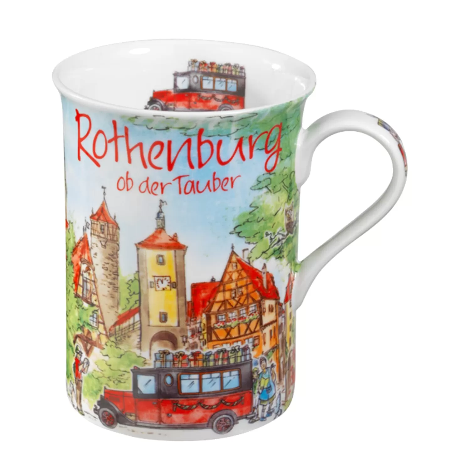 * Rothenburg Souvenirs>Porcelain Mug "Rothenburg"