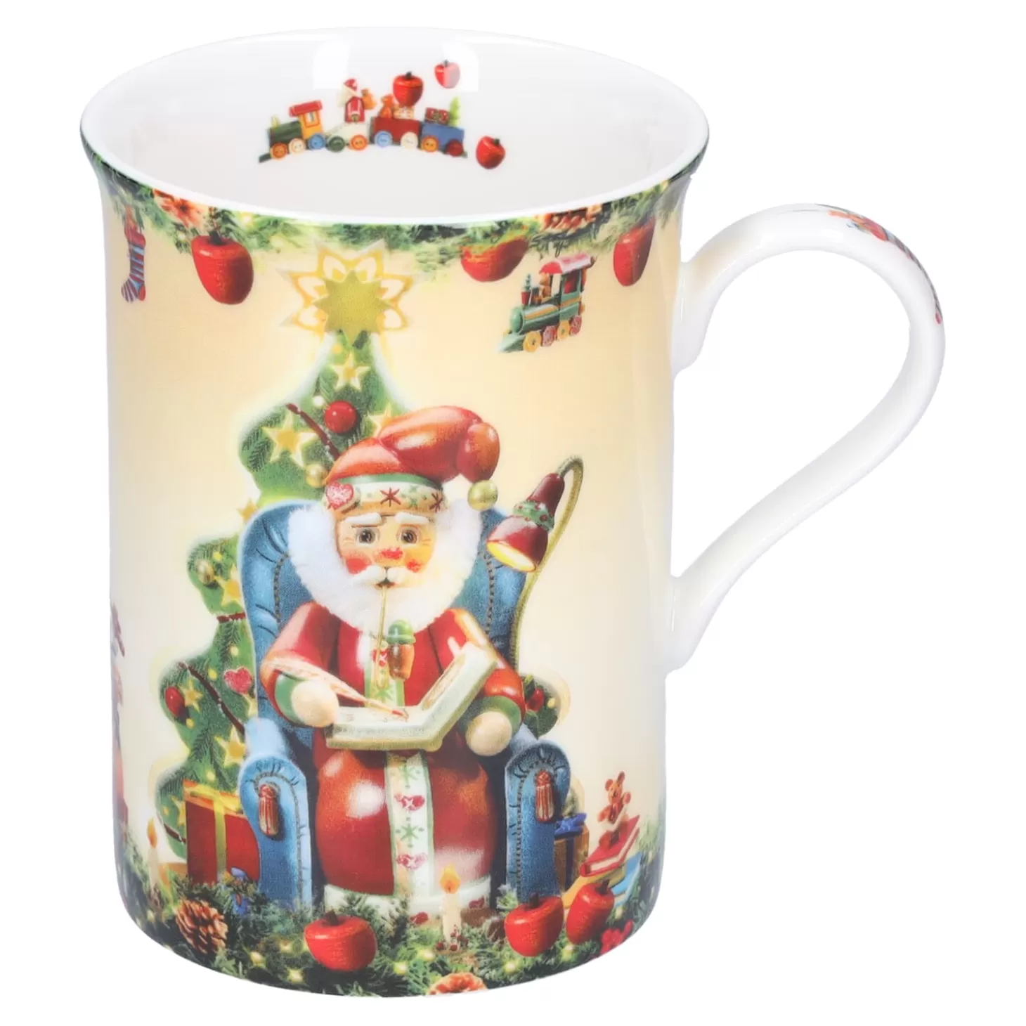* Table Decorations>Porcelain Mug "Santa Claus In Armchair"