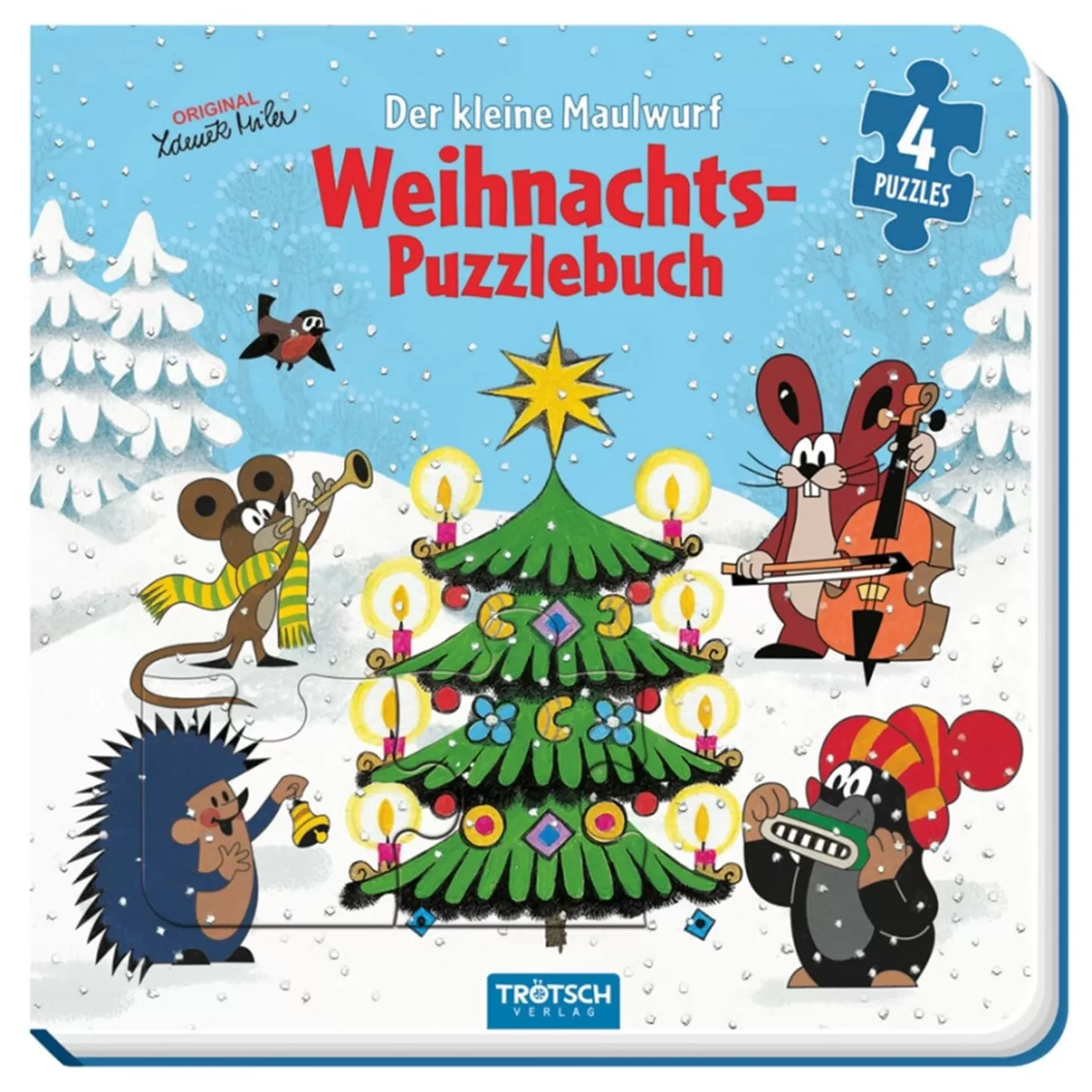 Trötsch Verlag Toys>Puzzle Book For Christmas "The Little Mole"