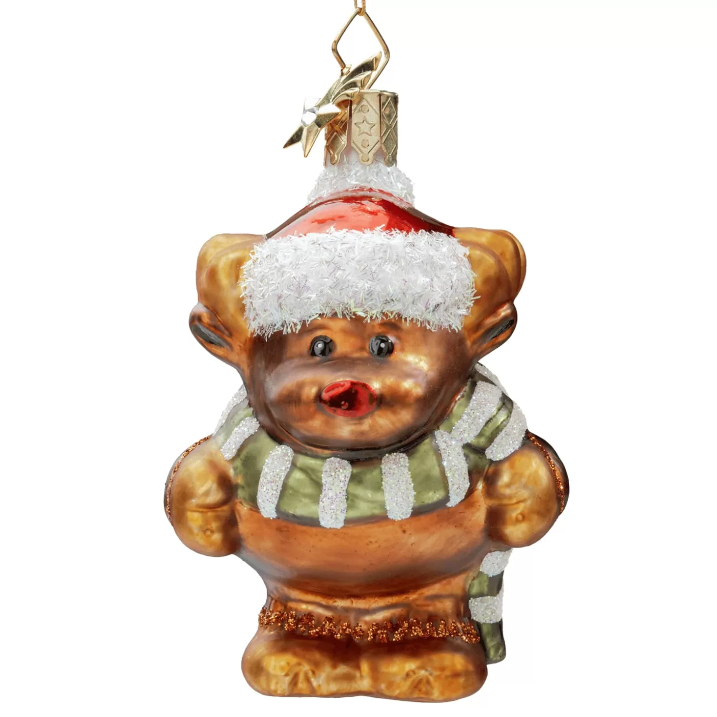 Poesie in Glas Glass Tree Decorations>Reindeer