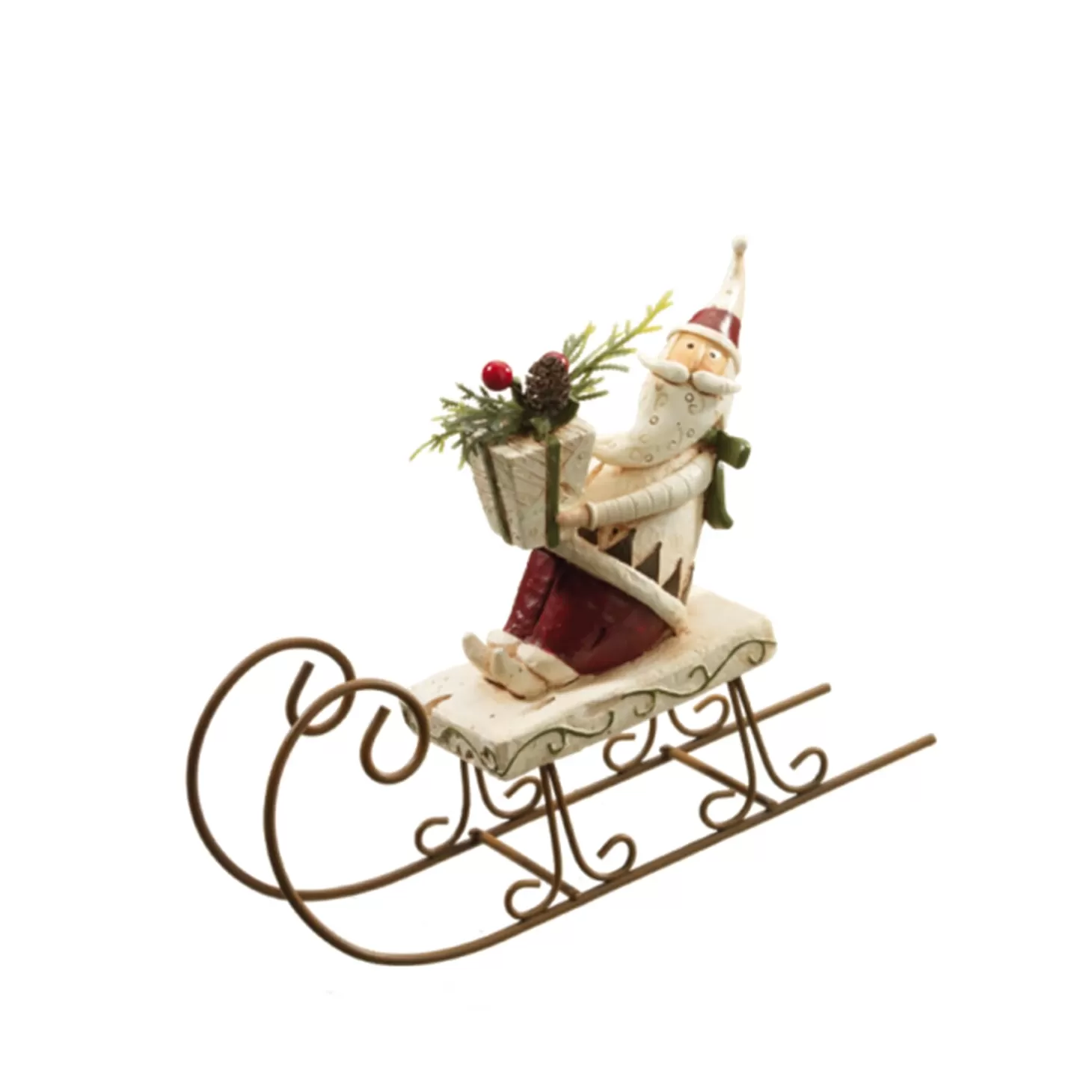 * Decorative Figurines>Santa Claus On Sledge