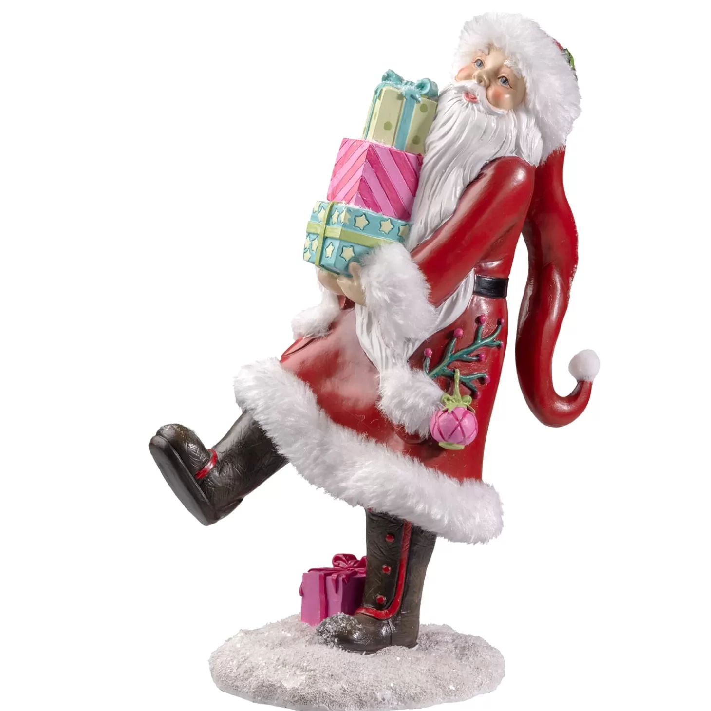 * Decorative Figurines>Santa With Gifts
