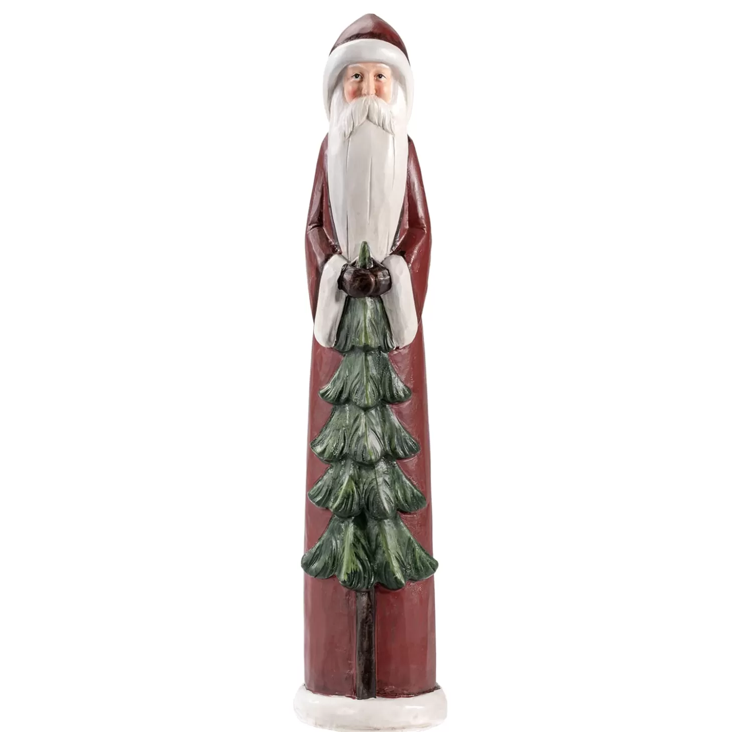 * Decorative Figurines>Santa With Tree