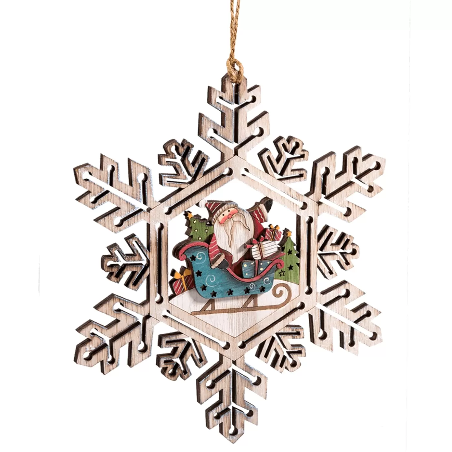 * Hanging Decorations>Santa's Sleigh Ride
