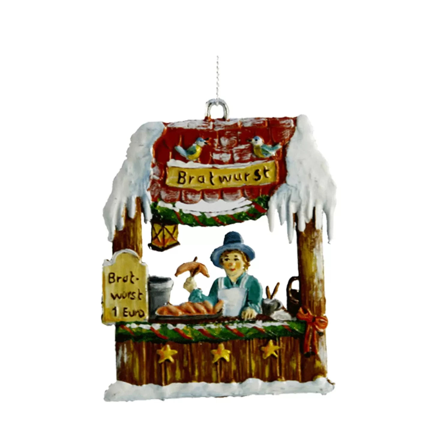 * Pewter Tree Decorations>Sausage Booth