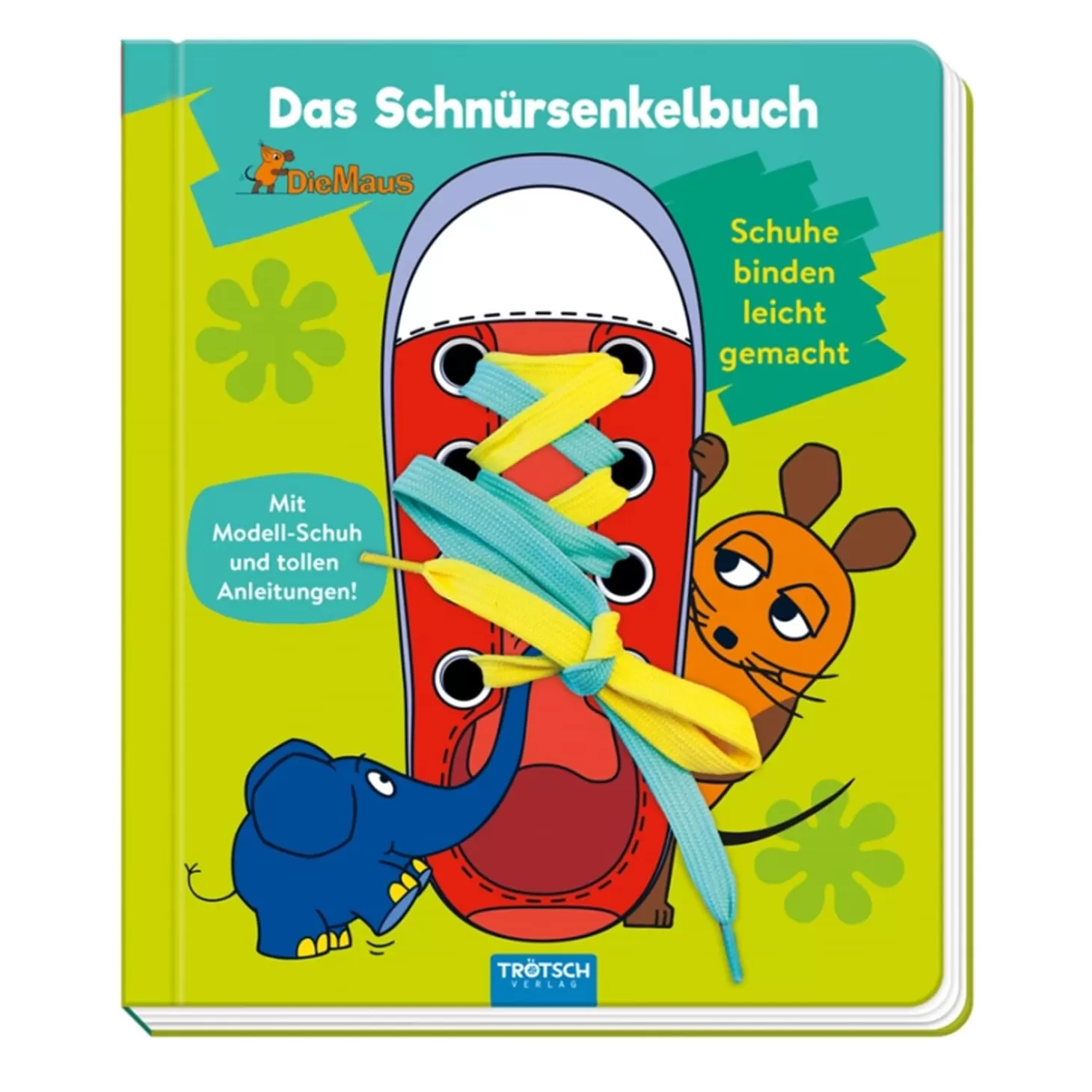 Trötsch Verlag Toys>Shoelace Book "The Mouse"