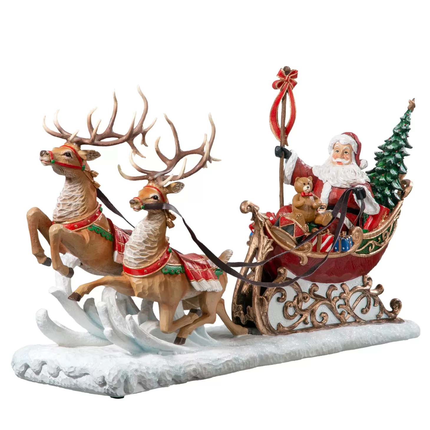 * Decorative Figurines>Sleigh Ride, Music Box