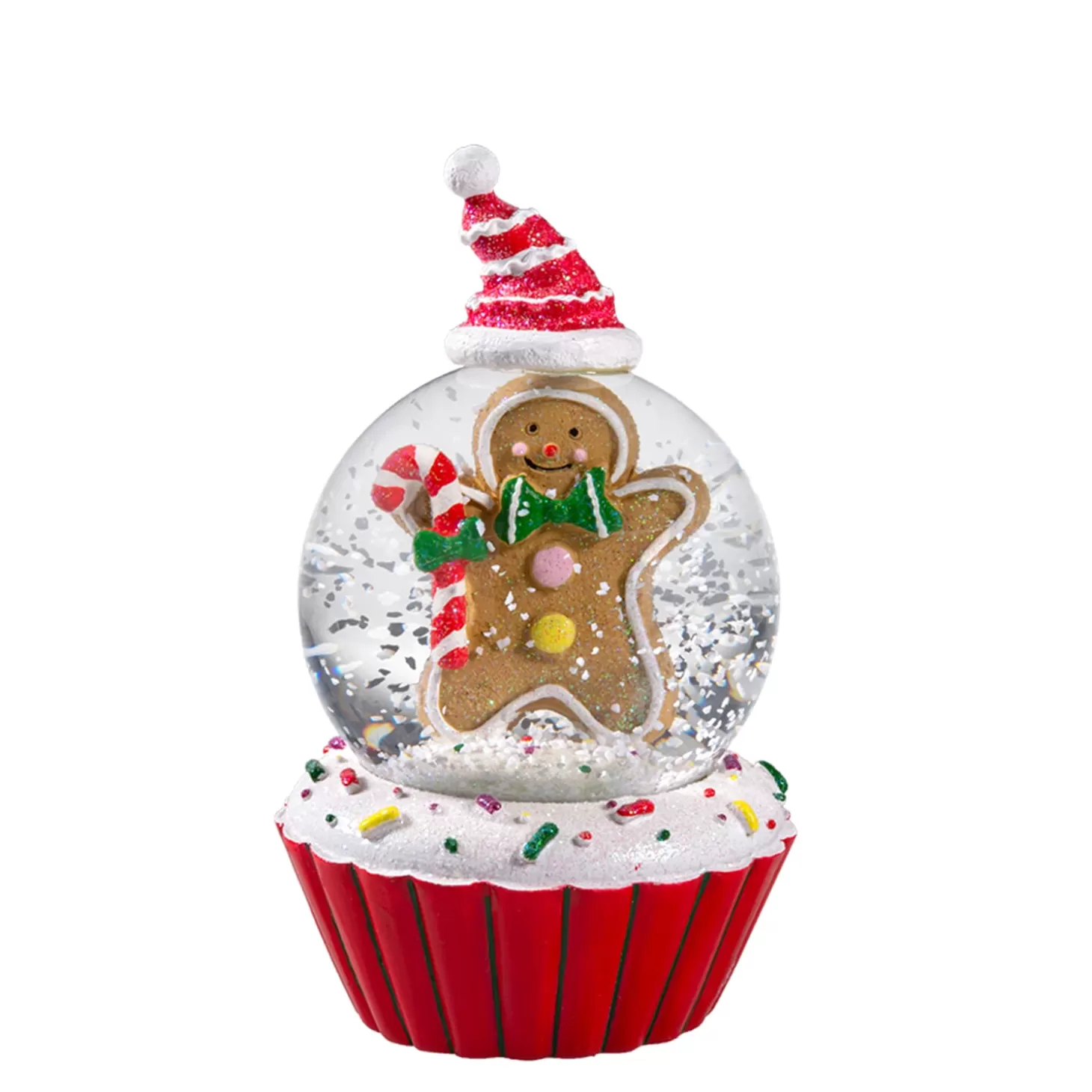 * Snow Globes>Snow Globe "Gingerbread Muffin"