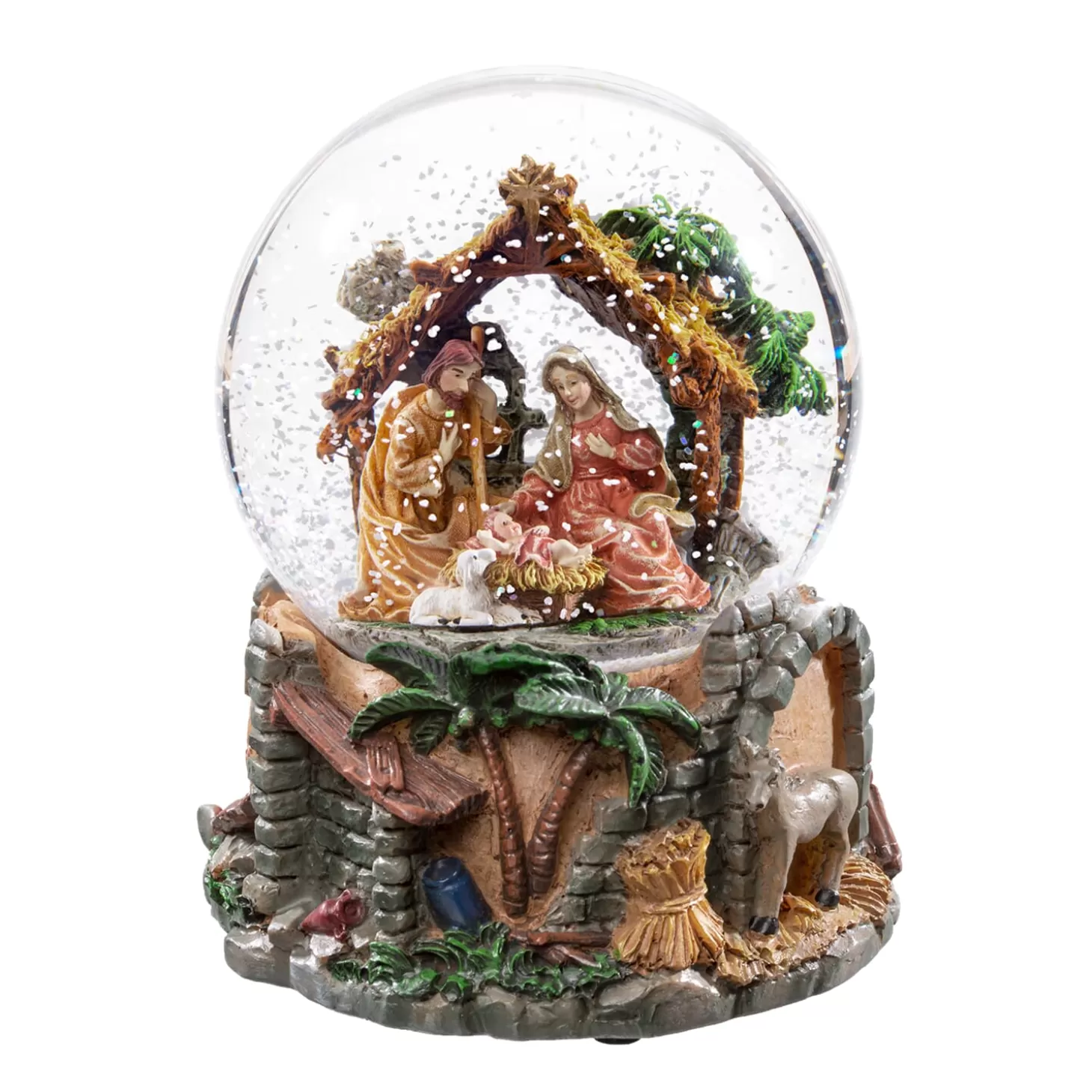 * Snow Globes>Snow Globe "Holy Family"