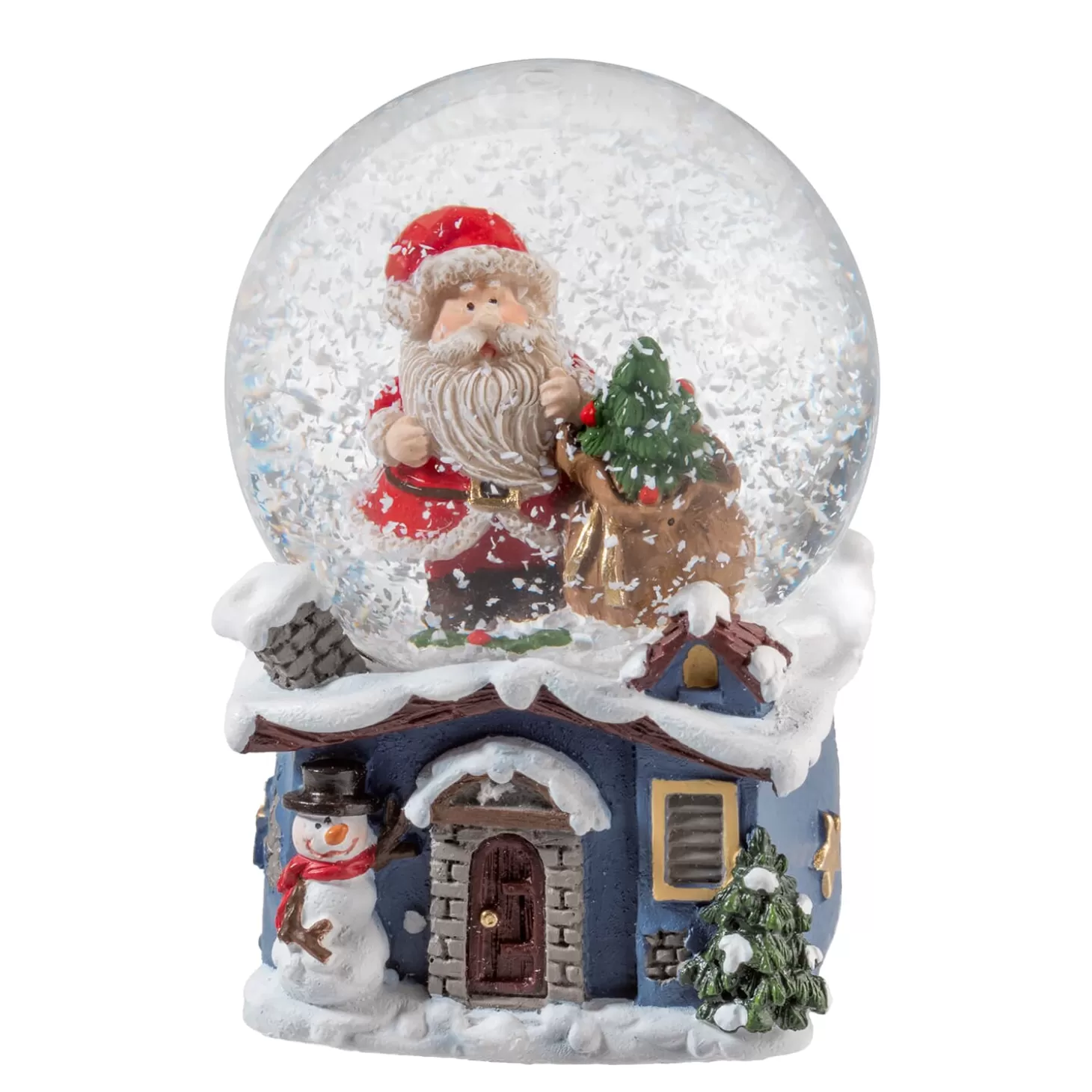 * Snow Globes>Snow Globe "Santa's Visit"