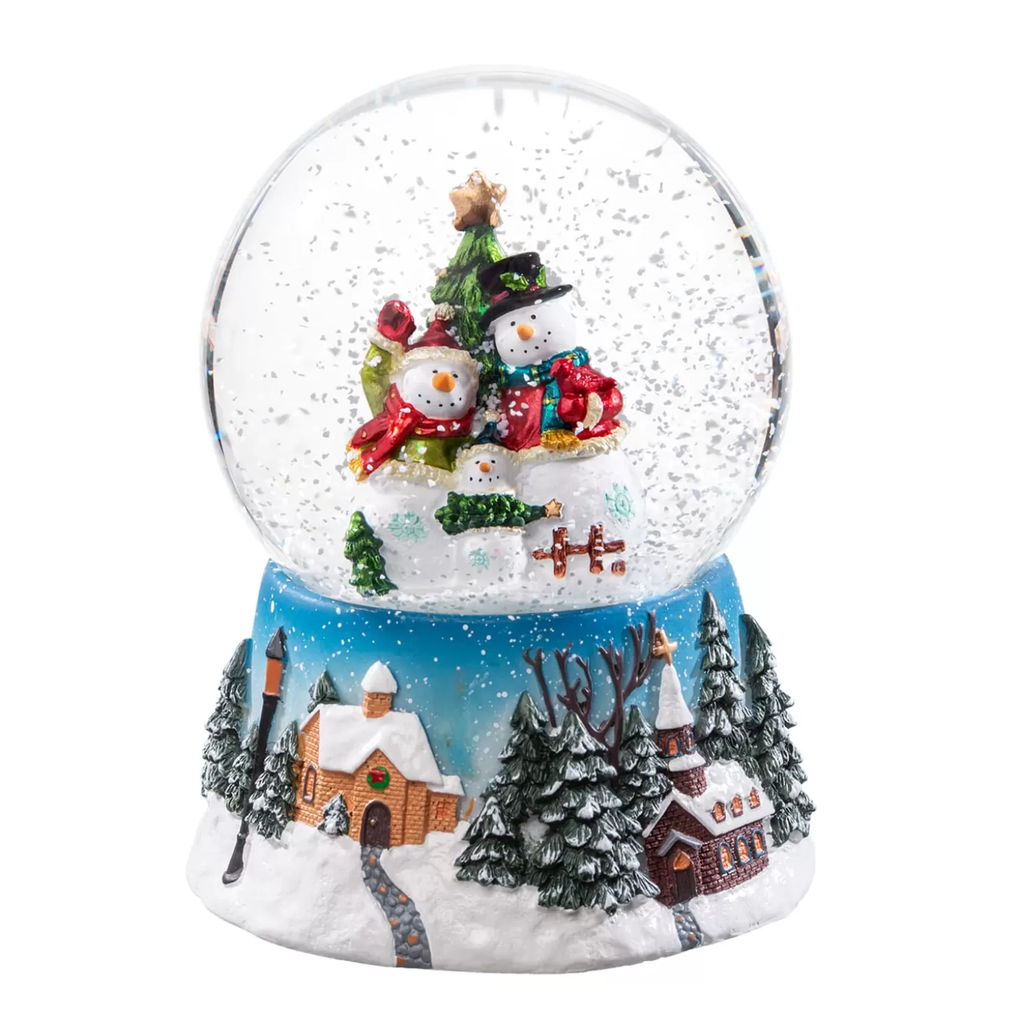 * Snow Globes>Snow Globe "Snowman Family"
