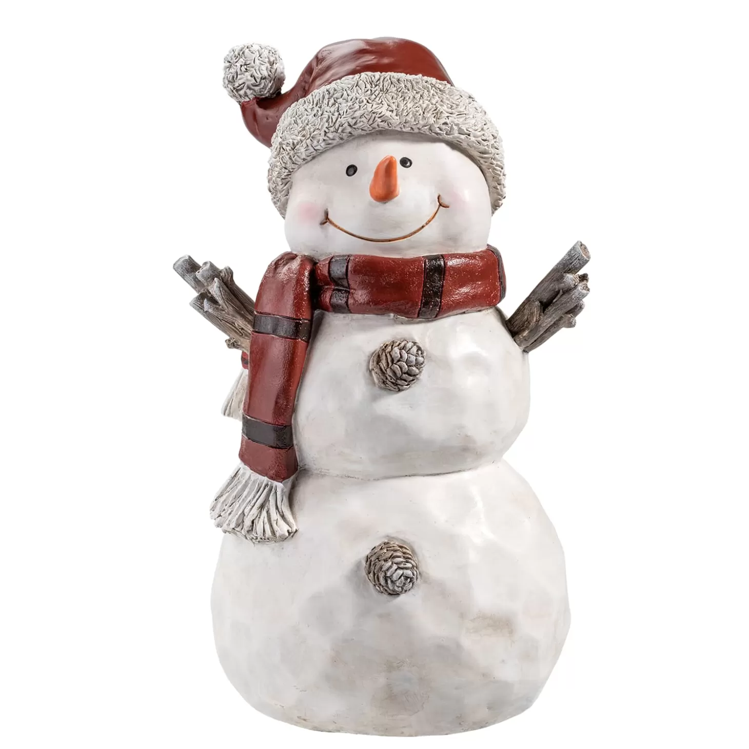* Decorative Figurines>Snowman With Cap